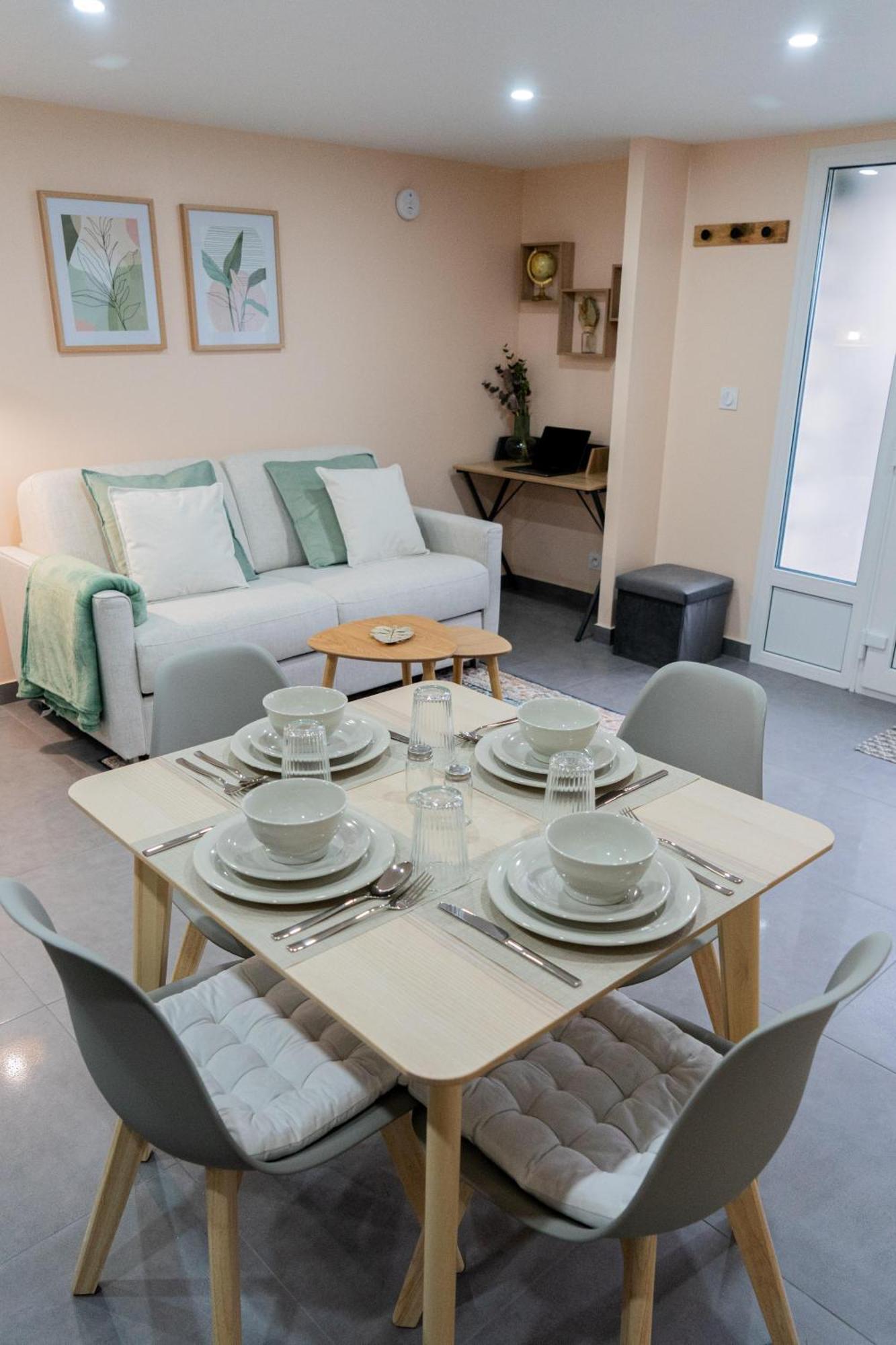 Appartement Cosy Le Lys Vert A 40Mn De Paris Dammarie-lè-Lys Exteriör bild